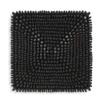 Portside Black Wood Wall Panel