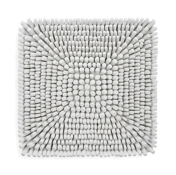 Portside White Wood Wall Panel