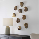 Pebbles Blonde Wood Wall Décor Set/9 thumbnail 5