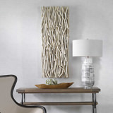 Gathered Teak Bleached Wood Wall Decor thumbnail 6