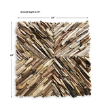 Outland Drift Wood Wall Decor thumbnail 2