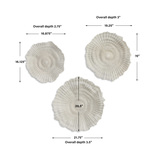 Ocean Gems Coral Wall Decor Set/3 thumbnail 4