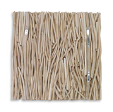 Gathered Teak Square Bleached Wood Wall Decor thumbnail 5