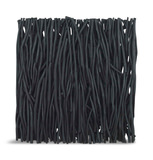 Gathered Teak Square Black Wood Wall Decor thumbnail 1