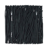 Gathered Teak Square Black Wood Wall Decor thumbnail 6