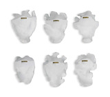Self-Portrait White Mask Wall Decor Set/6 thumbnail 6