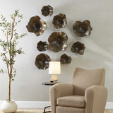 Two Wood Wall Décor In Mocha Set/3 thumbnail 5