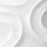 Snowdrift Sculpted White Wall Decor Set/4 thumbnail 2