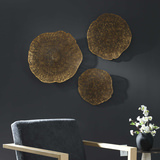 Radiance Gold Metal Wall Decor Set/3 thumbnail 3