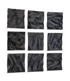 Malosi Black Wood Wall Decor Set/9 thumbnail 5