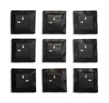 Malosi Black Wood Wall Decor Set/9 thumbnail 6