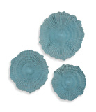 Ocean Gems Blue Wall Decor Set/3 thumbnail 1