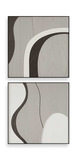Joel Modern Wood Wall Art Set/2 thumbnail 1