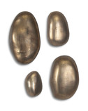 Set In Stone Brass Outdoor Wall Art Set/4 thumbnail 4