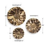 Peonia Outdoor Gold Wall Art Set/3 thumbnail 3