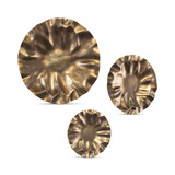 Peonia Outdoor Gold Wall Art Set/3 thumbnail 4