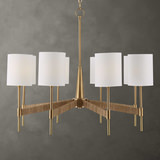 Lautoka Rattan 8 Light Chandelier thumbnail 11