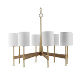 Lautoka Rattan 8 Light Chandelier thumbnail 9