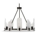 Ellipse 10 Light Dark Bronze Chandelier thumbnail 2