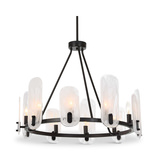 Ellipse 10 Light Dark Bronze Chandelier thumbnail 6