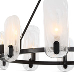 Ellipse 10 Light Dark Bronze Chandelier thumbnail 7