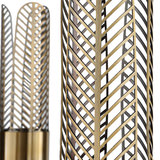 Cret 12 Light Brass Chandelier thumbnail 3