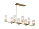 Mistie 8 Light Linear Chandelier thumbnail 5