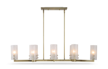 Mistie 8 Light Linear Chandelier