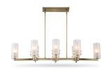 Mistie 8 Light Linear Chandelier thumbnail 6