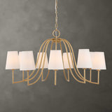 Seville 9 Light Gold Chandelier thumbnail 12