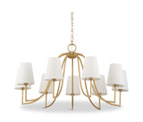 Seville 9 Light Gold Chandelier thumbnail 8