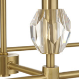 Arques 8 Light Linear Chandelier thumbnail 3