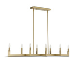 Cordoba 8 Light Linear Chandelier thumbnail 3