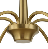 Barcelona 6 Light Brass Chandelier thumbnail 12