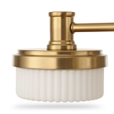 Wedge 12 Lt LED Brass Chandelier thumbnail 11