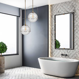 Mimas 1 Light Globe Pendant thumbnail 2