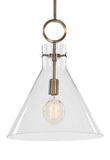 Imbuto Funnel Glass 1 Light Pendant thumbnail 3