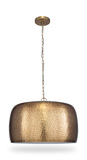 Lemont Hammered Brass 1 Light Pendant thumbnail 3