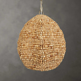 Kauri 1 Light Wooden Bead Pendant thumbnail 7