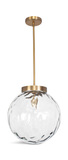 Gaia 1 Light Watered Glass Pendant thumbnail 7