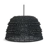 Persephone Black Bead 1 Light Pendant thumbnail 2