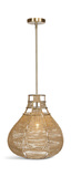 Hestia 1 Light Natural Rope Pendant thumbnail 7
