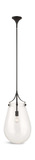 Dewdrop 1 Light Glass Shade Pendant thumbnail 9