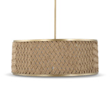 Pinchot 4 Light Rattan Drum Pendant thumbnail 6