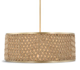 Pinchot 4 Light Rattan Drum Pendant thumbnail 5