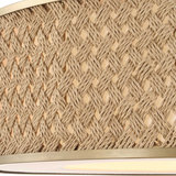 Pinchot 4 Light Rattan Drum Pendant thumbnail 2