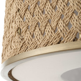 Pinchot 4 Light Rattan Drum Pendant thumbnail 3