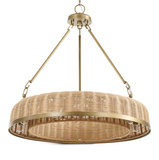 Ladakh 9 Light Round Wicker Pendant thumbnail 5