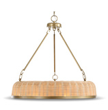 Ladakh 9 Light Round Wicker Pendant thumbnail 6