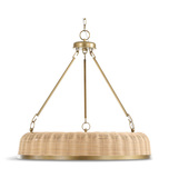 Ladakh 9 Light Round Wicker Pendant thumbnail 7